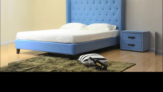 OEM moderno de la cama gigante del sofá cama de la cama del dormitorio de la cama del colchón del fabricante de Huayang modificado para requisitos particulares
